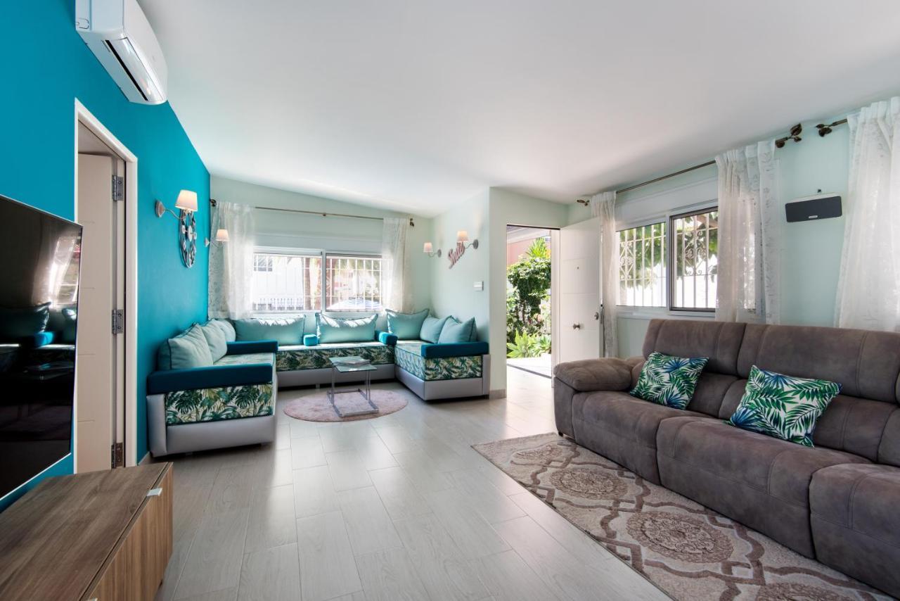 Villa Palm Beach Marina Benalmadena 3 Min Walking From The Sea Luaran gambar