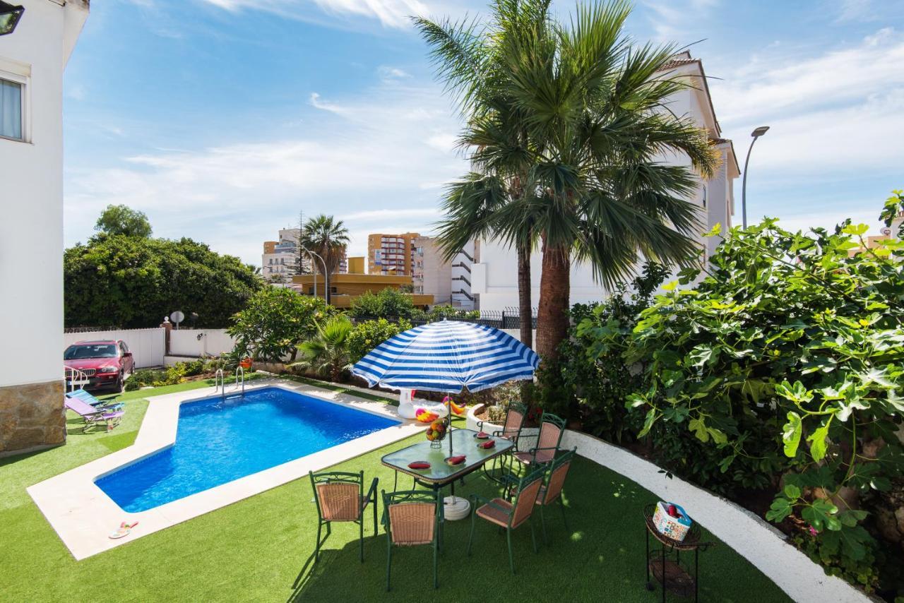 Villa Palm Beach Marina Benalmadena 3 Min Walking From The Sea Luaran gambar