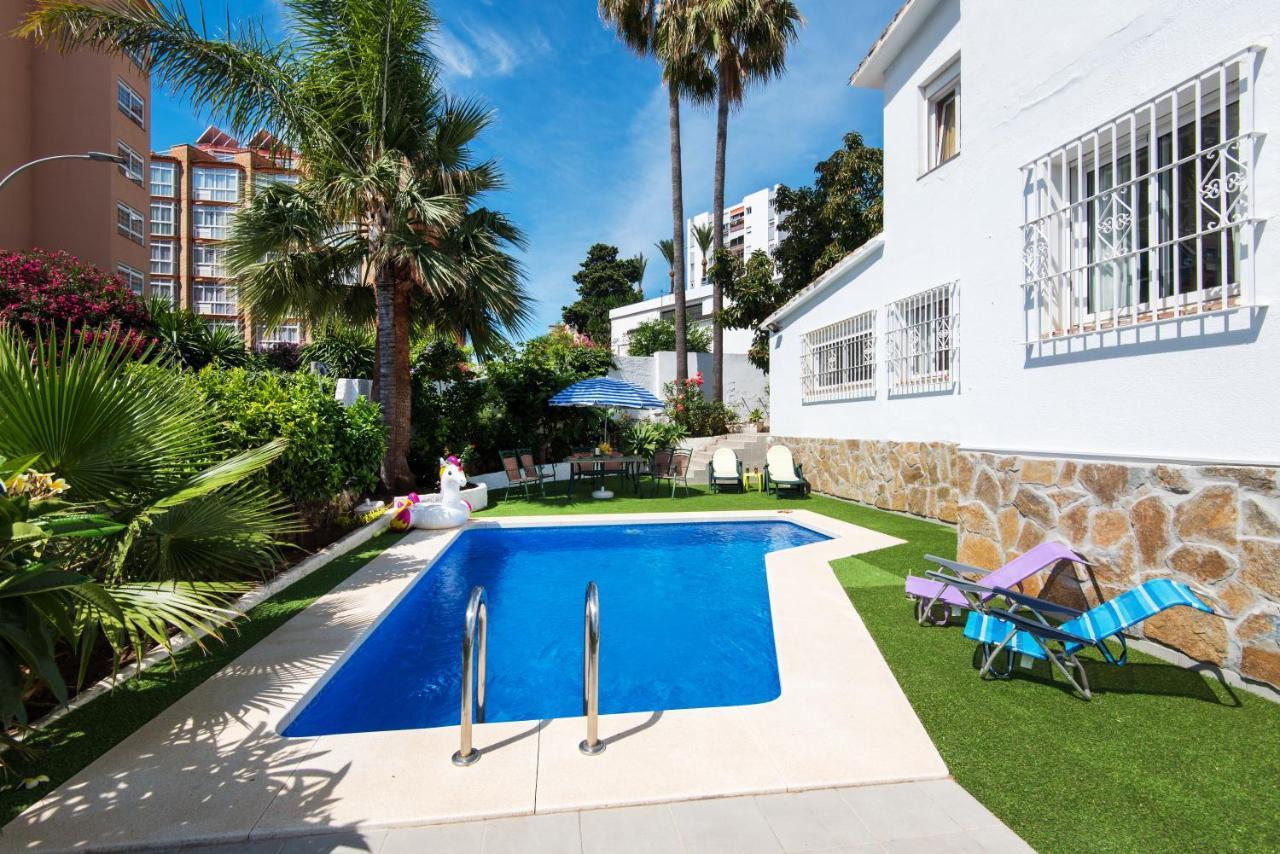 Villa Palm Beach Marina Benalmadena 3 Min Walking From The Sea Luaran gambar